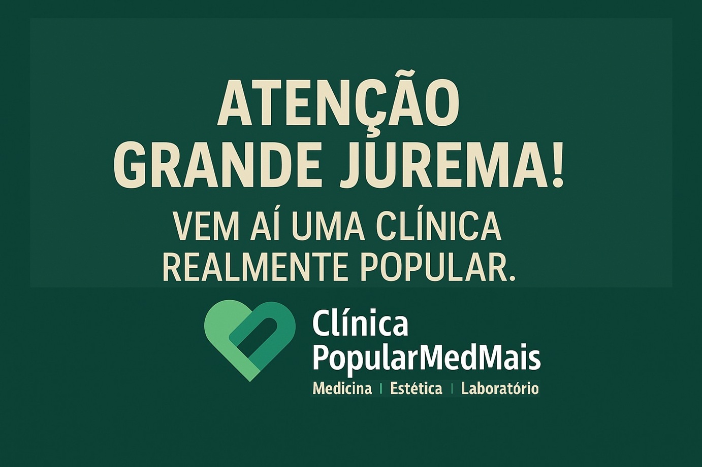 Clínica Popular MedMais - Em breve